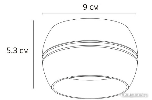 Точечный светильник Arte Lamp Gambo A5551PL-1WH