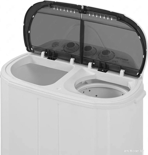 Активаторная стиральная машина Optima МСП-35 (белый/черный)