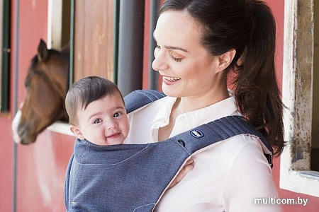 Рюкзак-переноска Chicco Myamaki Complete Denim Cyclamen