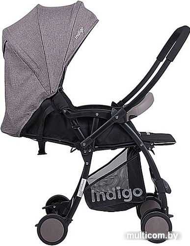 Коляска прогулочная «книга» Indigo Macros (синий)
