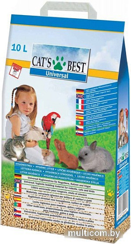 Наполнитель для туалета Cats Best Universal 10 л