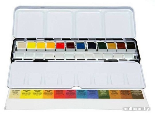Акварельная краска Daniel Smith DS285650107 (12цв, кюветы)
