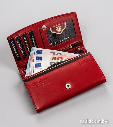 Кошелек Peterson PTN RD-31-GCL (красный)