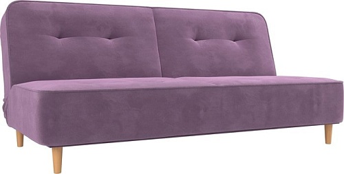 Диван Mebelico Портленд 108748 (БНП, микровельвет, сиреневый)
