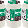Набор свечей Bolsius Ритуальные масляные Copmo rc3 rspo mb 3 дня горения (белый)