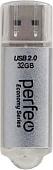 USB Flash Perfeo E01 32GB (серебристый)