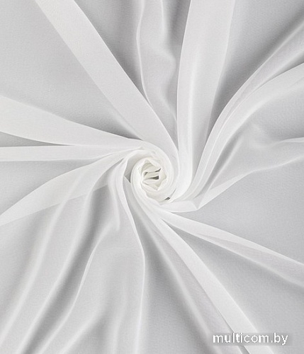 Тюль Legrand Вуаль шелк 3x2.8 м 58123709 с утяжелителем (белый)