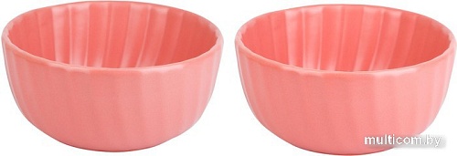 Набор салатников Nouvelle Fresh Taste 1730255-Н2 (Dark Pink)