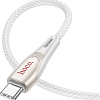 Кабель Hoco U133 USB Type-A - USB Type-C (1.2 м, серый)