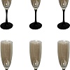 Набор бокалов для вина Glasstar Мед &amp; Black Leg 3 RNHKB-1687-3 (6 шт)