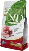 Сухой корм для кошек Farmina N&D Grain Free Cat Chicken & Pomegranate Neutered 0.3 кг