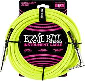 Гитарный кабель Ernie Ball P06085 6.3 мм - 6.3 мм (5.49 м, неоновый желтый)