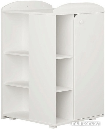 Кроватка-трансформер Polini Kids Ameli 800, с комодом (белый)