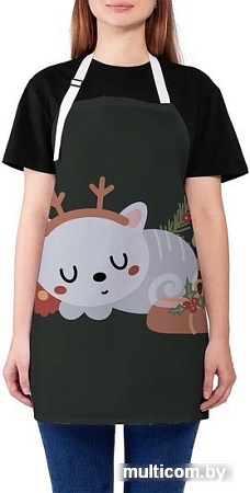 Фартук JoyArty Котик с рожками ap_380801