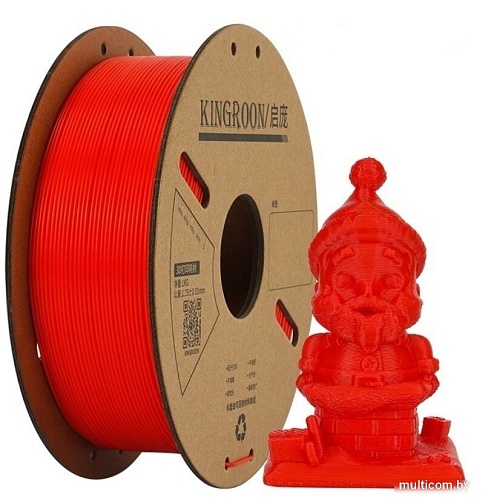 Пластик Kingroon PLA 1.75мм NPLA010 (1кг, Red)
