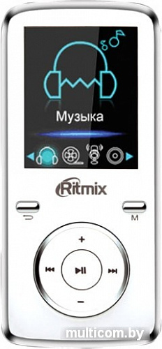 MP3 плеер Ritmix RF-4950 8GB (белый)