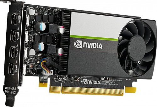 Видеокарта PNY Nvidia T1000 4GB GDDR6 VCNT1000-PB
