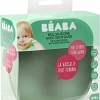 Тарелка для кормления Beaba Bol Silicone 913547 (Sage Green/Vert)