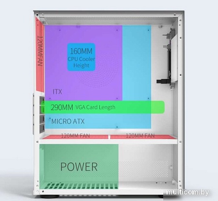 Корпус ACD Coffre 501 MH-SI1GOA-0000
