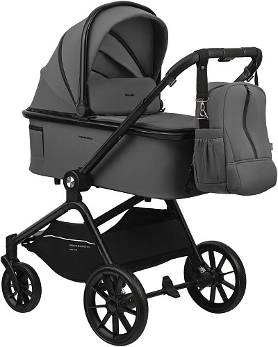 Универсальная коляска Indigo Solar (3 в 1, серый)