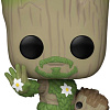Фигурка Funko POP! Bobble Marvel We Are Groot Groot as Iron Man (1393) 79516