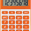 Калькулятор BRAUBERG PK-608-RG 250522 (оранжевый)