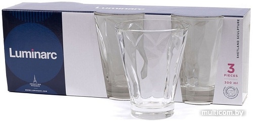 Набор бокалов для воды и напитков Luminarc Shetland Sculpture P2767