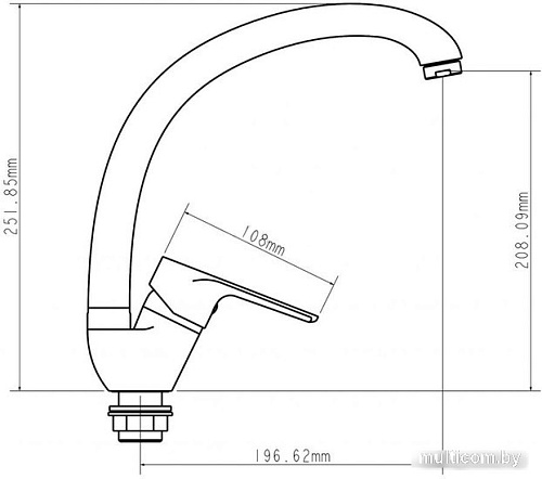 Смеситель Econoce EC0283BL