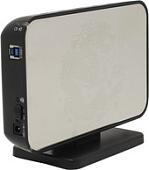 Бокс для жесткого диска AgeStar 3UB3A8-6G (черный/серебристый)