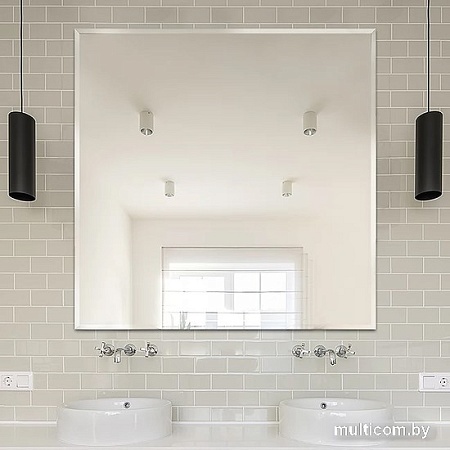 Зеркало Алмаз-Люкс С-038 80x80