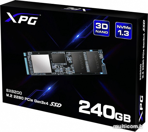 SSD A-Data XPG SX8200 240GB ASX8200NP-240GT-C
