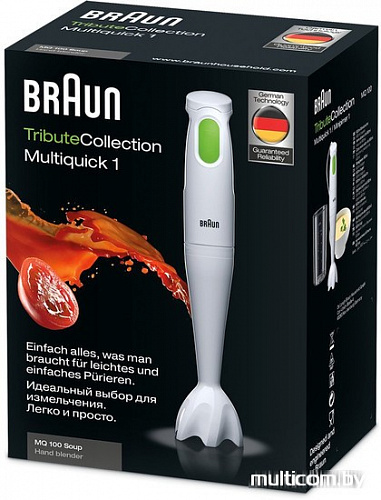 Погружной блендер Braun Multiquick 1 MQ 100 Soup