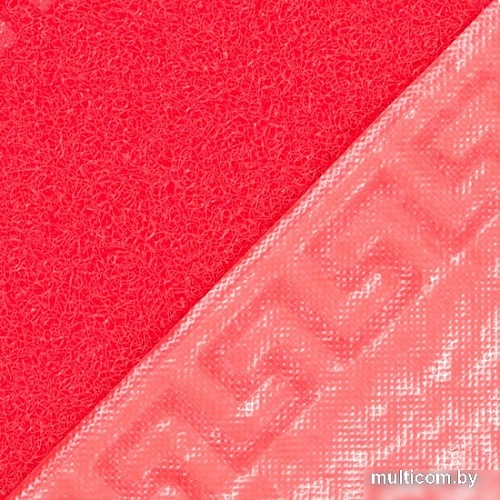 Придверный коврик SunStep Spongy Меандр 50х80 красный 38-314 (красный)