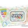 Влажные салфетки Senso Baby С клапаном (120 шт)