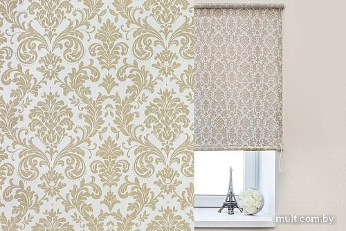 Рулонные шторы Legrand Дамаск 72.5x175 (экрю)