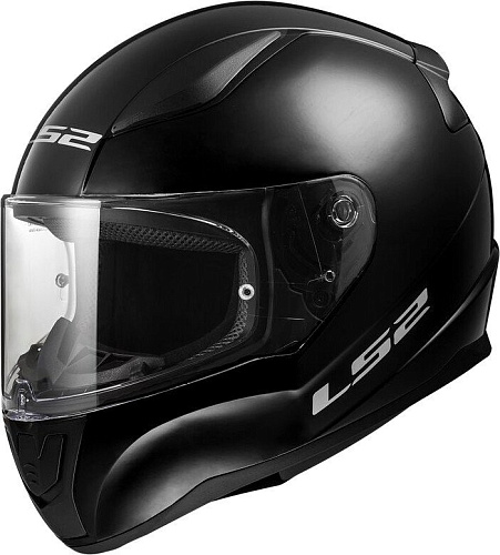 Мотошлем LS2 FF353 Rapid 2 Solid (M, черный)