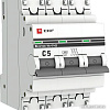 Выключатель автоматический EKF ВА 47-63 3Р 5А (C) PROxima mcb4763-3-05C-pro