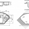 Кухонная мойка GranFest GF-C1040E (серый)