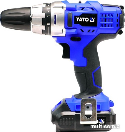 Дрель-шуруповерт Yato YT-82853 (с 2-мя АКБ, кейс)