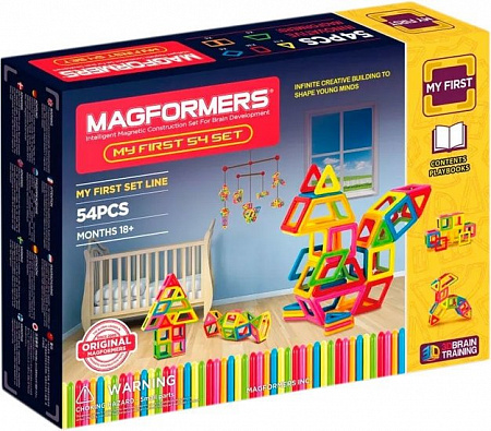 Конструктор Magformers My First 54 702002