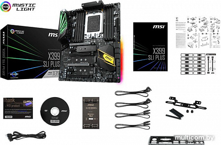 Материнская плата MSI X399 SLI Plus