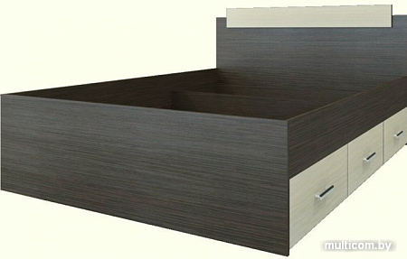 Кровать Памир София 6Я 1600 (венге-дуб белфорт)