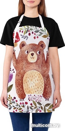 Фартук JoyArty Радостный медведь ap_14527