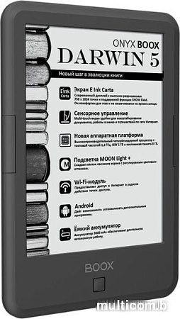 Электронная книга Onyx BOOX Darwin 5 (серый)