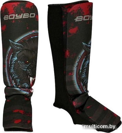 Защита голени и стопы BoyBo Wolf XS (черный)