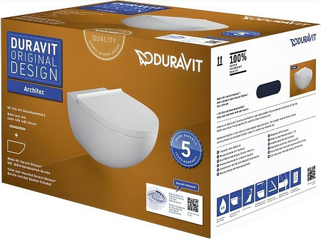 Duravit Architec Rimless 45726900A1