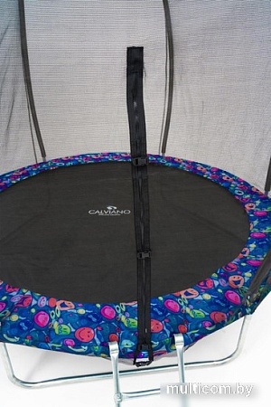 Батут Calviano Outside Master Smile 252 см - 8ft (внешняя сетка, с лестницей)