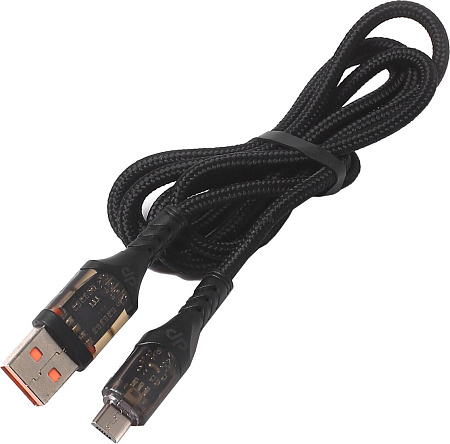 Кабель Digital Part MC-350T USB Type-A - microUSB (1 м, черный)