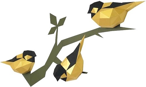 PaperCraft PAPERRAZ Птички