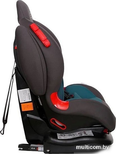 Детское автокресло Еду-Еду KS 525 Isofix (темно-серый/темно-бирюзовый)